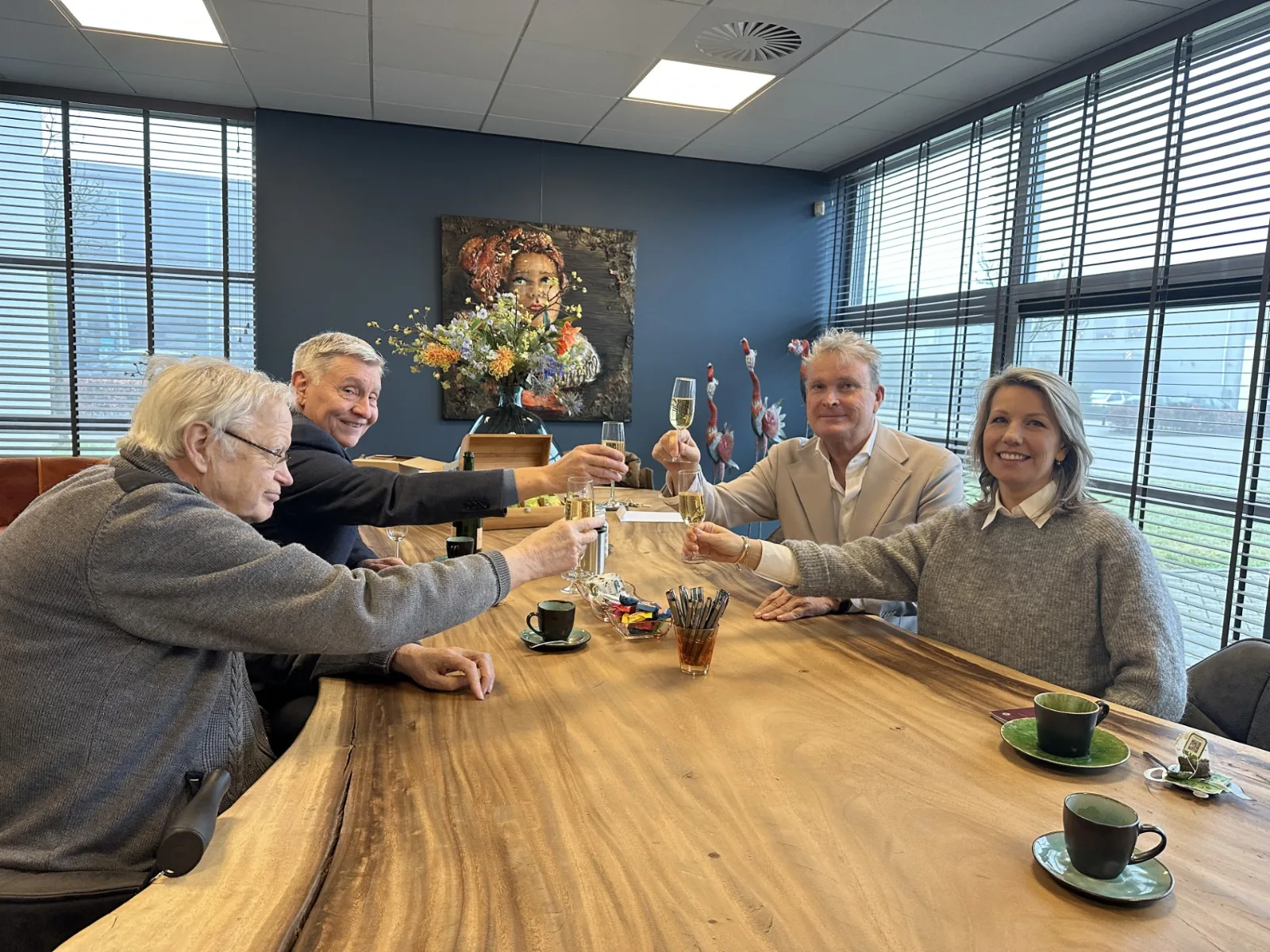 Straatbeeld van project De Vlasroot aan de Leenderweg