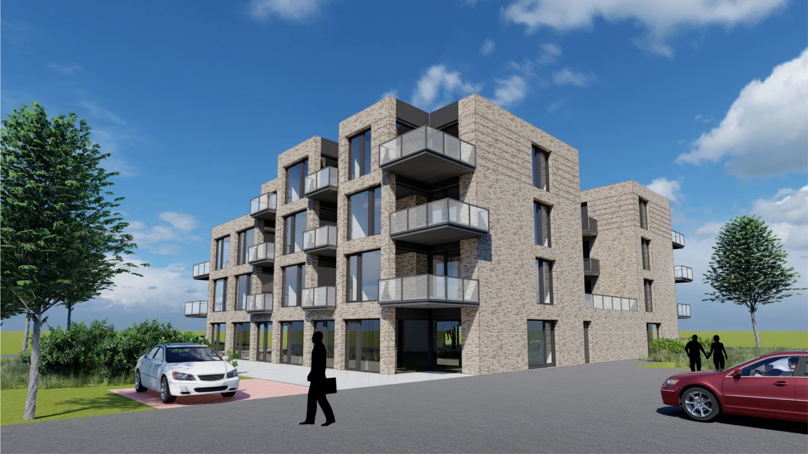 Woningbouwproject De Graver aan de Kerstroosstraat in Valkenswaard
