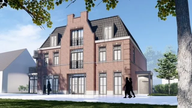 De locatie aan de Markt 14 in Waalre