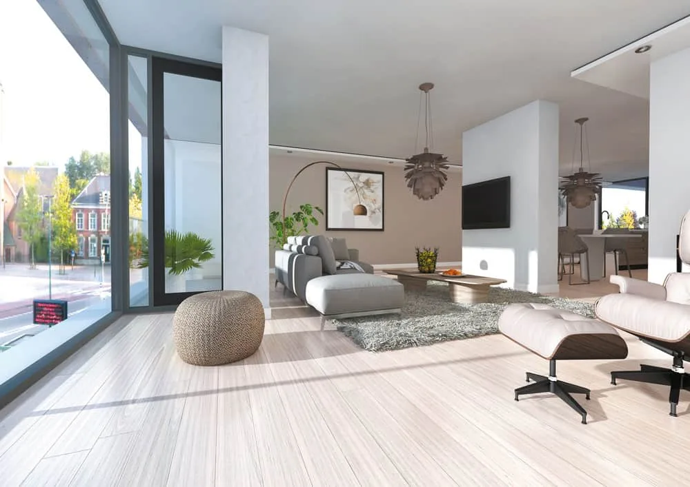Interieur van het voormalige bankgebouw aan de Markt